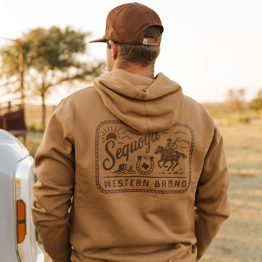 Stamp Mid-Weight Hoodie Buckskin