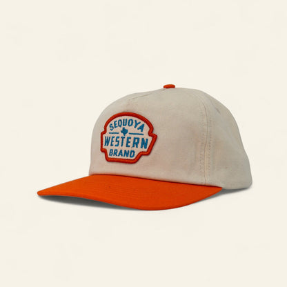 Clancy Snapback Cream/Orange