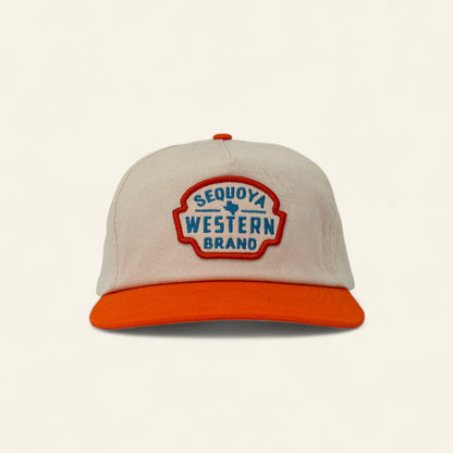 Clancy Snapback Cream/Orange