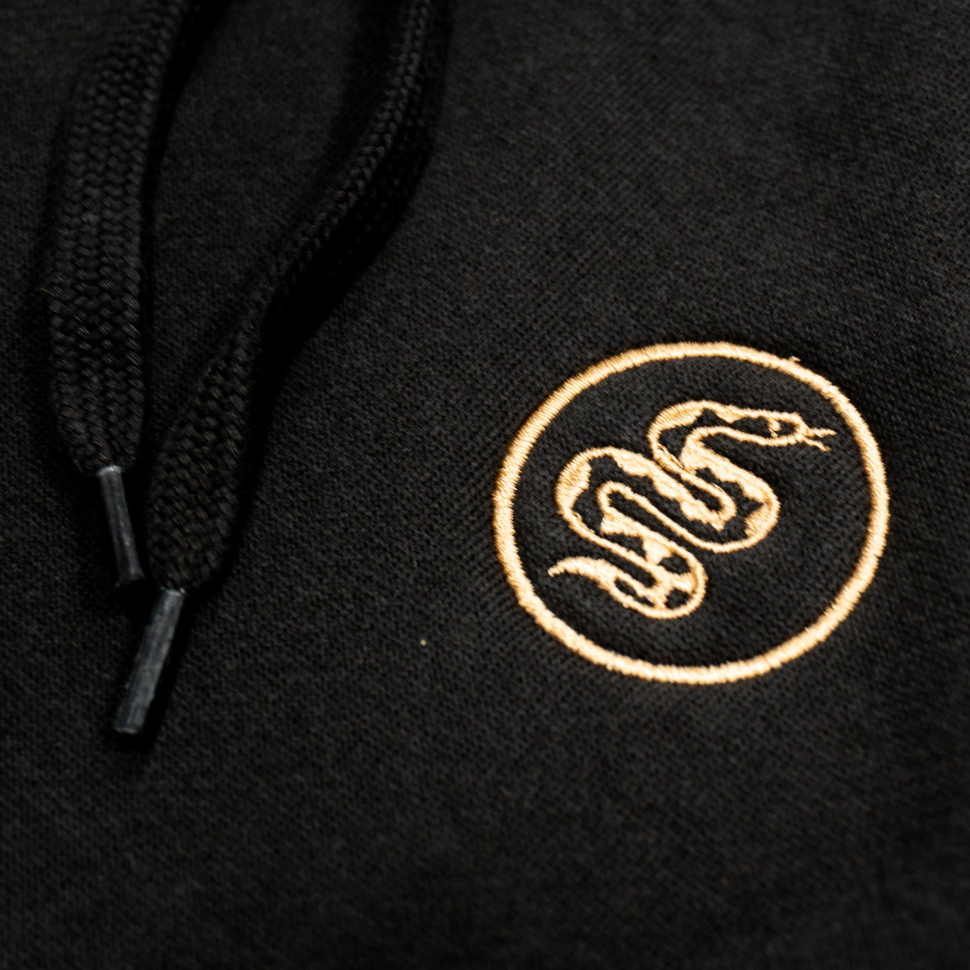 Branded Mid-Weight Hoodie Coal
