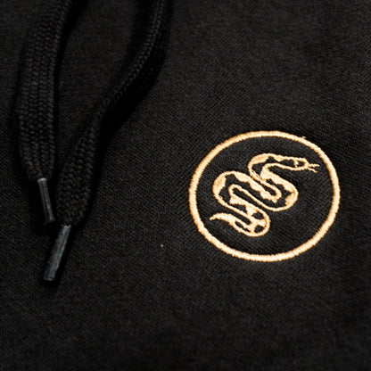 Branded Mid-Weight Hoodie Coal