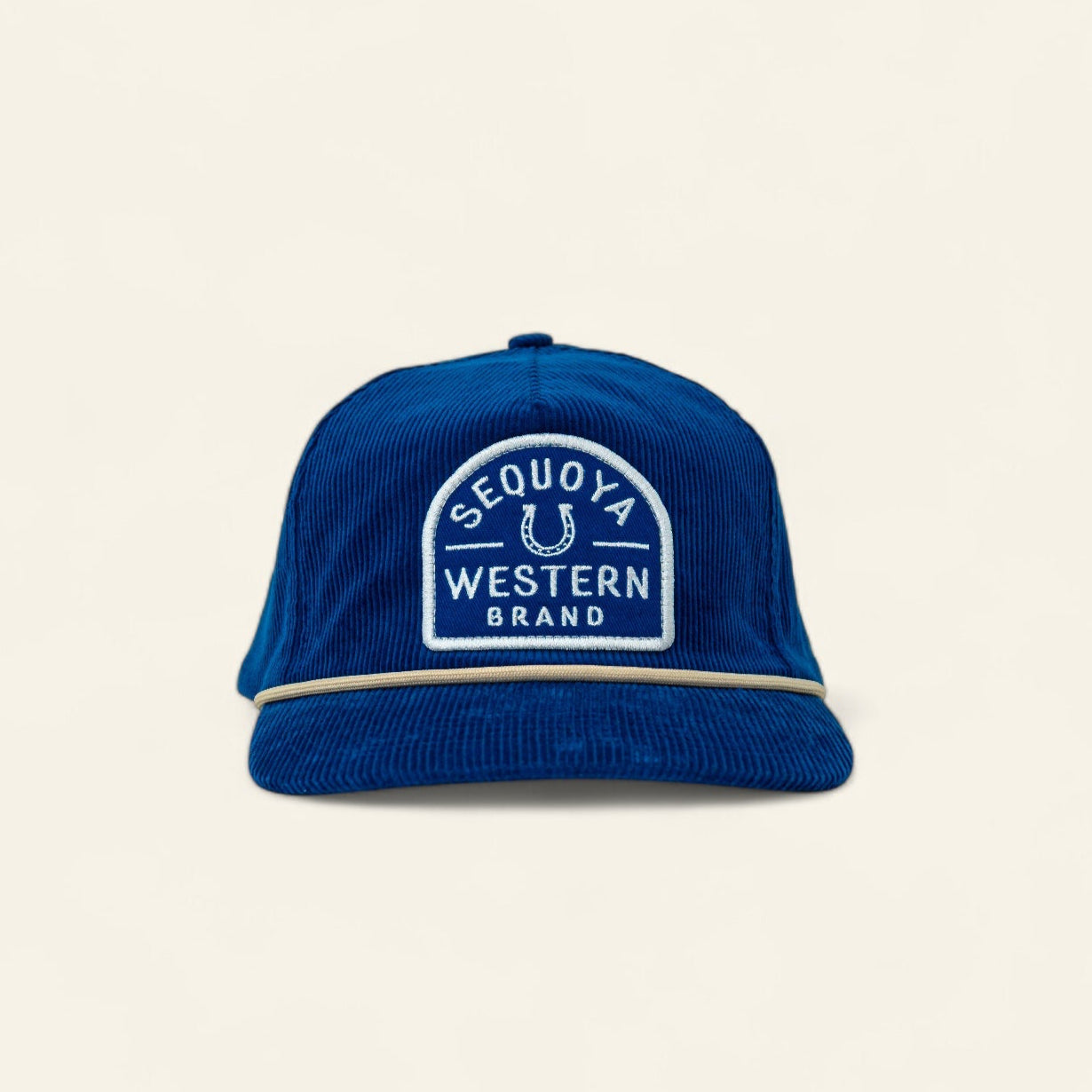 Buenos Noches Corduroy Snapback Blue