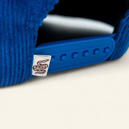 Buenos Noches Corduroy Snapback Blue