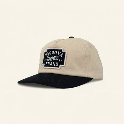 Mesa Snapback Cream/Black