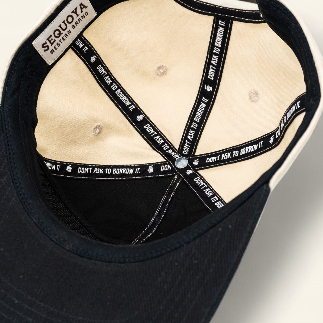 Mesa Snapback Cream/Black