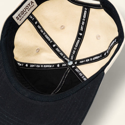 Mesa Snapback Cream/Black