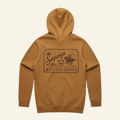 Stamp Mid-Weight Hoodie Buckskin